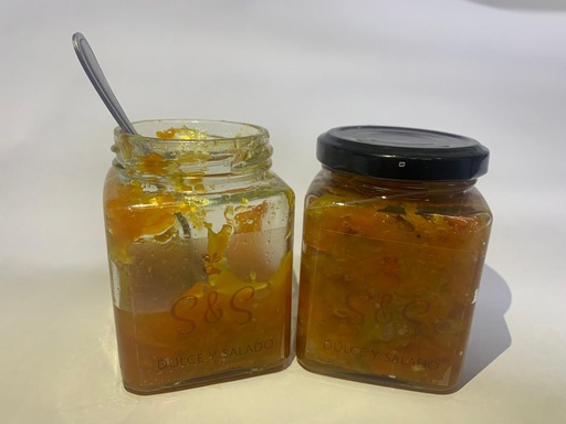Mermelada de ají amarillo y verde 235g.